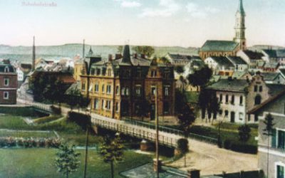 Naila Bahnhofstraße um 1910