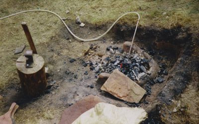 Rennofen - Nach dem Brennen