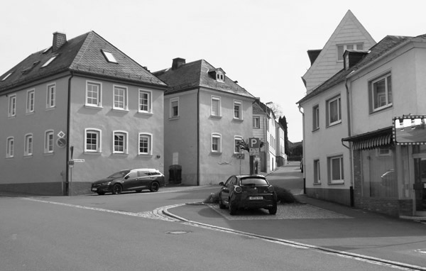 Marlesreuther Weg/Ecke Hofer Straße - ehemals "Gänsmarkt"