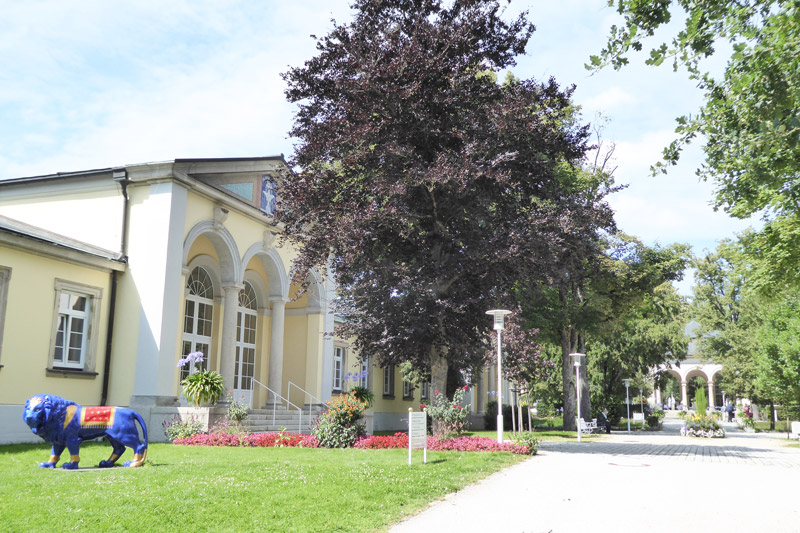 Klenzebau, Ansicht zum Kurpark - 2021